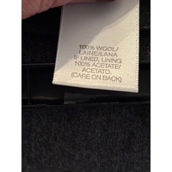 Susan Bristol Womens 10P Gray Wool A Line Long Skirt Preppy Academia - Picture 4 of 12